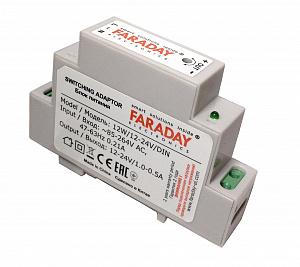 Блок питания FARADAY 12W/12-24V/DIN