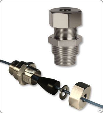 Муфта для установки кабеля DEVIpipeheat™ DPH-10 в трубу (1" и 3/4")